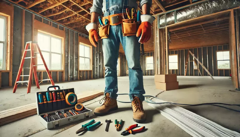 образ монтажника на объекте